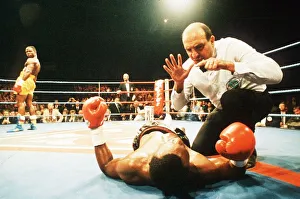 WBO champion Chris Eubank destroys Johnny Jarvis, contender for his super-middleweight WBO champion Chris Eubank destroys Johnny Jarvis, contender for his super-middleweight