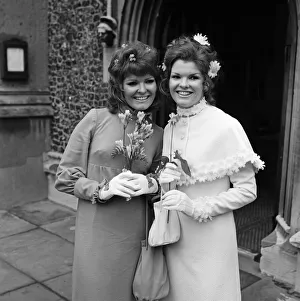 The wedding of actor Bill Treacher and actress Katherine Kessey held at St Leonard' The wedding of actor Bill Treacher and actress Katherine Kessey held at St Leonard'