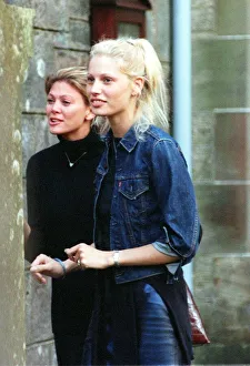 Wedding rehearsal of Model Kirsty Hume and Donovan Leitch September 1997 at Luss Wedding rehearsal of Model Kirsty Hume and Donovan Leitch September 1997 at Luss