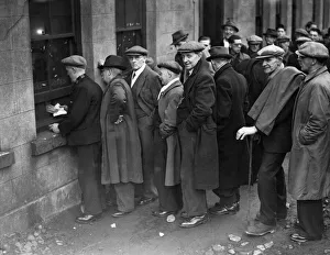 Welsh miners on strike drew their last full week's pay at Nine Mile Point Colliery in Welsh miners on strike drew their last full week's pay at Nine Mile Point Colliery in