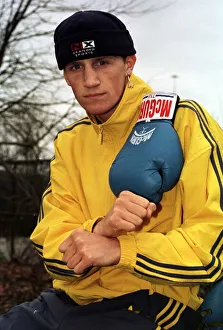 Welterweight boxer Scott Dixon February 1998 Welterweight boxer Scott Dixon February 1998