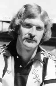 West Bromwich Albion footballer Ally Robertson. 1st July 1978 West Bromwich Albion footballer Ally Robertson. 1st July 1978