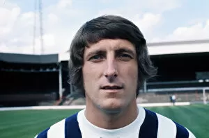Images Dated 1st July 1972: West Bromwich Albion footballer Tony Brown poses for a portrait at a photocall at The