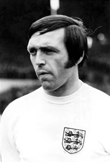 Images Dated 1st May 1970: West Bromwich Albion forward Jeff Astle in an England shirt
