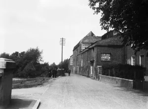 Mill at West Drayton by Cricket Club, Greater London, circa 1929 Mill at West Drayton by Cricket Club, Greater London, circa 1929