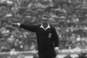 West Germany v England Football May 1972 Referee European1972 West Germany v England Football May 1972 Referee European1972