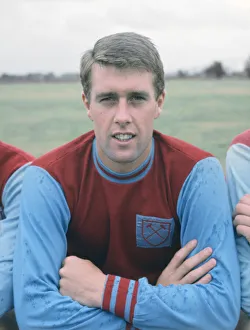 West Ham United footballer Geoff Hurst. August 1964 West Ham United footballer Geoff Hurst. August 1964