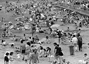 West Kirby Beach Scene, Sunday 7th July 1991 West Kirby Beach Scene, Sunday 7th July 1991
