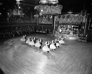 The West Midlands formation team appearing in Come Dancing for BBC Television The West Midlands formation team appearing in Come Dancing for BBC Television