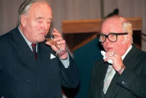 William Whitelaw Conservative MP January 1990 With Sir Richard Attenborough William Whitelaw Conservative MP January 1990 With Sir Richard Attenborough