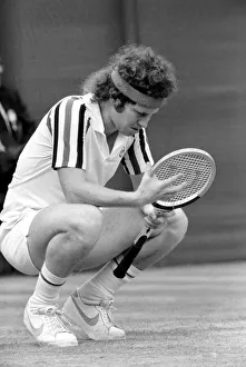 Wimbledon 1980: Menes Final: Bjorn Borg v. John McEnroe. July 1980 80-3479a-020 Wimbledon 1980: Menes Final: Bjorn Borg v. John McEnroe. July 1980 80-3479a-020