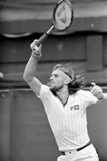 Wimbledon 1980: Menes Final: Bjorn Borg v. John McEnroe. July 1980 80-3479a-016 Wimbledon 1980: Menes Final: Bjorn Borg v. John McEnroe. July 1980 80-3479a-016