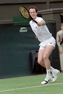 Wimbledon. (J. McEnroe). June 1988 88-3317-005 Wimbledon. (J. McEnroe). June 1988 88-3317-005