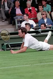Images Dated 21st June 1988: Wimbledon. (J. McEnroe). June 1988 88-3317-008