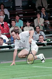 Wimbledon. (J. McEnroe). June 1988 88-3317-012 Wimbledon. (J. McEnroe). June 1988 88-3317-012
