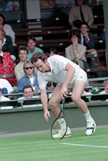 Wimbledon. (J. McEnroe). June 1988 88-3317-033 Wimbledon. (J. McEnroe). June 1988 88-3317-033