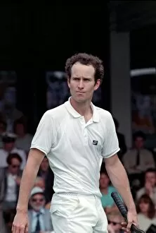 Images Dated 21st June 1988: Wimbledon. (J. McEnroe). June 1988 88-3317-034