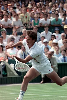 Wimbledon. Jimmy Connors. June 1988 88-3372-006 Wimbledon. Jimmy Connors. June 1988 88-3372-006