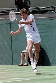 Wimbledon. Jimmy Connors. June 1988 88-3372-017 Wimbledon. Jimmy Connors. June 1988 88-3372-017