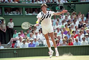 Wimbledon. Men's Final: Michael Stich vs. Boris Becker. July 1991 91-4302-244 Wimbledon. Men's Final: Michael Stich vs. Boris Becker. July 1991 91-4302-244