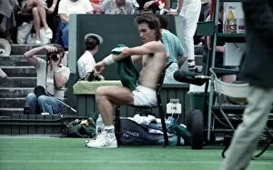 Images Dated 21st June 1988: Wimbledon. Pat Cash. June 1988 88-3291-016