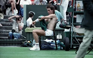 Wimbledon. Pat Cash. June 1988 88-3291-016 Wimbledon. Pat Cash. June 1988 88-3291-016