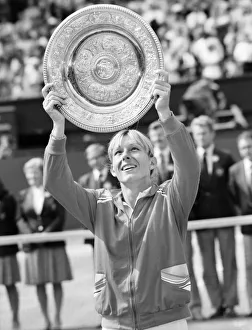 Wimbledon Tennis 1982: 12th Day: Womenes Final: Navratilova vs. Lloyd Wimbledon Tennis 1982: 12th Day: Womenes Final: Navratilova vs. Lloyd