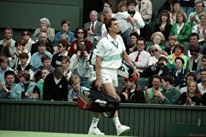 Images Dated 28th June 1991: Wimbledon Tennis Championships. Ivan Lendl June 1991 91-4117-107