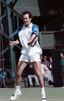 Images Dated 29th June 1989: Wimbledon Tennis. John McEnroe. June 1989 89-3896-021
