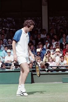 Images Dated 29th June 1989: Wimbledon Tennis. John McEnroe. June 1989 89-3896-029