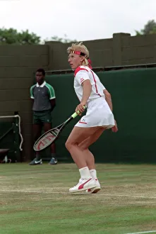 Wimbledon Tennis. Martina Navratilova. June 1988 88-3422-034 Wimbledon Tennis. Martina Navratilova. June 1988 88-3422-034