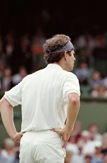 Wimbledon Tennis. McEnroe v. Edberg. July 1991 91-4197-264 Wimbledon Tennis. McEnroe v. Edberg. July 1991 91-4197-264