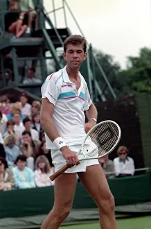 Wimbledon Tennis. Michiel Schapers . June 1988 88-3397-037 Wimbledon Tennis. Michiel Schapers . June 1988 88-3397-037