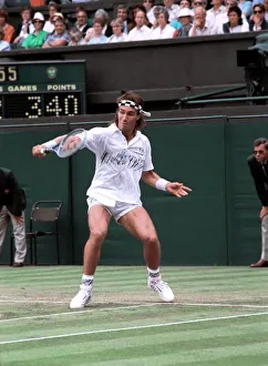 Wimbledon Tennis. Pat Cash. June 1988 88-3397-154 Wimbledon Tennis. Pat Cash. June 1988 88-3397-154