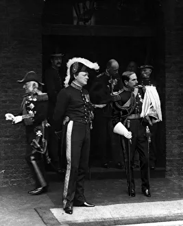 Winiston Churchill in the uniform of a Privy Councillor (Levee dress) London Circa 1907 Winiston Churchill in the uniform of a Privy Councillor (Levee dress) London Circa 1907