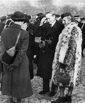 During Winston Churchill's Northern tour, he paid a visit to Glasgow During Winston Churchill's Northern tour, he paid a visit to Glasgow