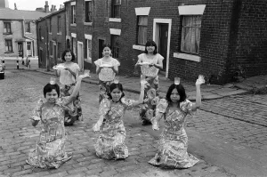 Women from Manila, who work in a Mill in Rochdale, Lancashire Women from Manila, who work in a Mill in Rochdale, Lancashire