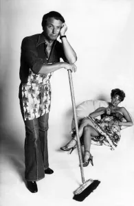 Women are on top. Models Denise Denny and Michael Pearson seen here in the studio Women are on top. Models Denise Denny and Michael Pearson seen here in the studio