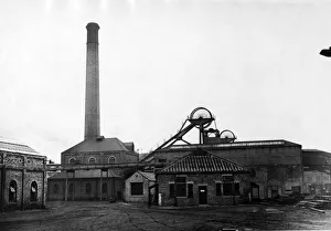 Woodhorn Colliery, Ashington. 2nd March 1951 Woodhorn Colliery, Ashington. 2nd March 1951