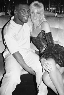 World Champion boxer Mike Tyson boogies the night away at Jacqueline' World Champion boxer Mike Tyson boogies the night away at Jacqueline'