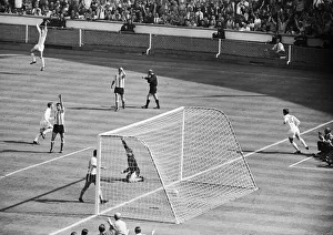 World Cup Quarter Final match at Wembley Stadium. England 1 v Argentina 0 World Cup Quarter Final match at Wembley Stadium. England 1 v Argentina 0