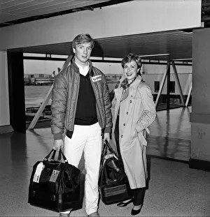 World Ice Dance Skating Champions Torvill and Dean arriving at Heathrow Airport from Oslo World Ice Dance Skating Champions Torvill and Dean arriving at Heathrow Airport from Oslo