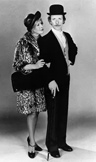 Yootha Joyce and Brian Murphy in George and Mildred 1976 TV programme Yootha Joyce and Brian Murphy in George and Mildred 1976 TV programme