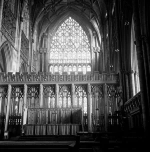 York Minster General Interior View. 3rd April 1961 York Minster General Interior View. 3rd April 1961