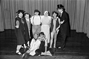 Young Amy Taylor in the guise of Tom Sawyer (front right) and Vanessa Pearson Young Amy Taylor in the guise of Tom Sawyer (front right) and Vanessa Pearson