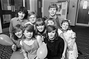 Images Dated 9th December 1985: Young Foresters, Independent Order of Foresters Christmas party at Colne Valley Leisure