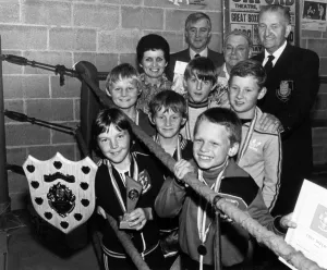 The young hopefuls of Stockton Amateur Boxing Club, 1st October 1982 The young hopefuls of Stockton Amateur Boxing Club, 1st October 1982