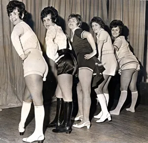 The Young Wives of the Parish of Caerphilly show the hottest line in fashions The Young Wives of the Parish of Caerphilly show the hottest line in fashions