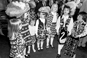 Younger members of the Pearly Kings and Queens seen here at a gathering of the families Younger members of the Pearly Kings and Queens seen here at a gathering of the families