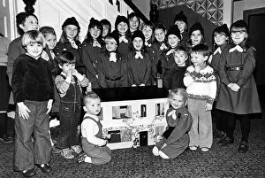 Images Dated 12th December 1981: Youngsters at Nazareth House, Middlesboroughs Roman Catholic childrens home